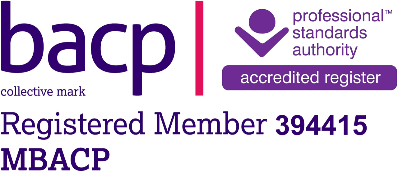 BACP Registered Member 394415 MBACP, Professional Standards Authority accredited register